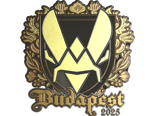 Sticker | Vitality (Gold) | Budapest 2025